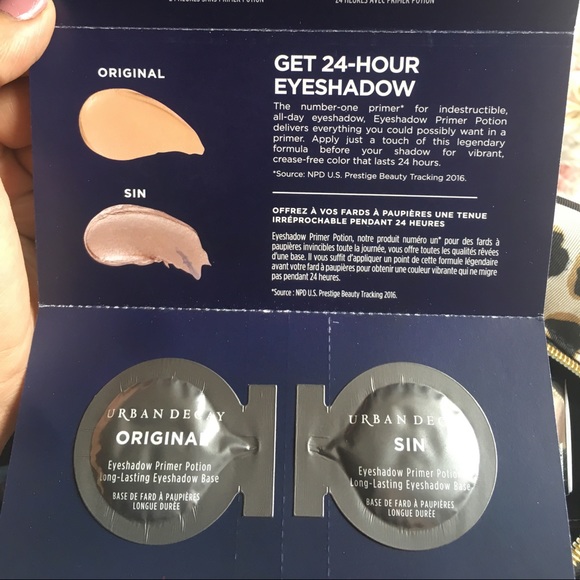 Urban decay eye primer sample & settings spray. - Picture 3 of 4